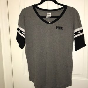 Victoria’s Secret Grey t-shirt. Size XS